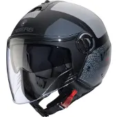 Caberg Riviera V4 X Alpha Mat Zwart Grijs Jethelm Maat L