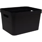 Eda Plastiques EDA 010002 V.LA, Opbergbox STONE, 12 liter, PP, saliegroen