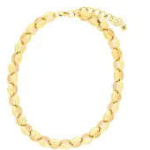 Manfield Gouden schakelketting | Maat adult