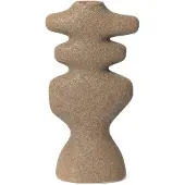 Ferm Living Yara Kandelaar Large | Dark Sand