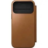 Nomad Modern Leather Folio iPhone 17 Pro Max English Tan - NM014124858