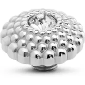 Melano Vivid Lotus CZ Steentje Crystal | Zilver