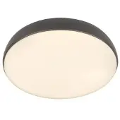 Briloner Nikan - LED Plafondlamp – dimbaar met afstandsbediening – CCT – geheugenfunctie – antraciet – Ø35cm