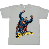 Superman Flying T-shirt kaki