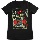 AC/DC Dames-T-shirt „Highway To Hell Girly“ PS-5-ACDC001-H67-16