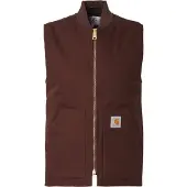 Carhartt WIP Bodywarmer 'Classic' chocoladebruin