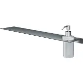 Hotbath &More zeepdispenser glas voor planchet RVS