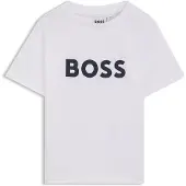 BOSS Shirt navy / wit