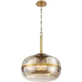 Quintiesse LED Hanglamp Nottingham | 3X E27 Max 40W | Antique Brass