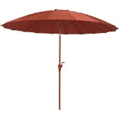 Zuiver Parasol Sunshine Sunbrella Shade Red