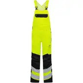 F-engel F. Engel 3321-188 Safety+ Bib Overall Yellow/Black maat 58 heren