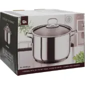 Excellent houseware kookpan met deksel, 9 liter, roestvrij staal