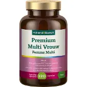 Holland & Barrett 1+1 gratis | Premium Multi Vrouw - 120 capsules