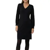 s.Oliver Black Label Gebreide jurk zwart