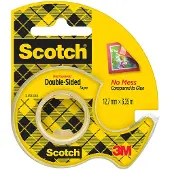 Scotch Dubbelzijdige tape 665 Transparant 12 mm (B) x 6,3 m (L)