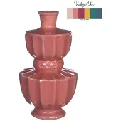 Ideas 4 Seasons Vaas Bellagio terra roze Ø11xH20cm roze Keramiek Vaas