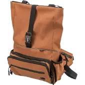 Trixie - Rolltop Rugtas - Met Heuptas - Met Riem - Roest - 39X7/11X24/32,5 cm / 22X7/3X24/32,5 cm