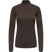 JDY Shirt 'JDYAVA' chocoladebruin