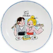 Blond Amsterdam , Sushi: bord 18 cm stick together