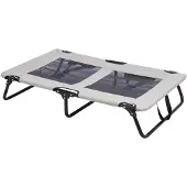 Trixie stretcher hondenligbed grijs/zwart 120x70x19 cm