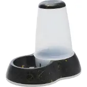 Savic drinkbak loop marble zwart/goud 32,5x22x29 cm 3 ltr