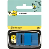 Post-It Indexen Rechthoekig 2,54 x 4,32 cm Blauw 680-2 50 Strips
