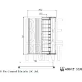 Blue Print ADBP210233 Oliefilter