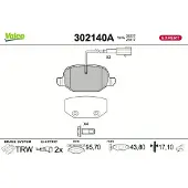 Valeo 302140A Remblokken