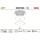 Valeo 302319A Remblokken