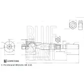 Blue Print ADBP870088 Binnenste stuurkogel