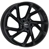 Mak 19-inch aluminium velg, merk Kassel, afmetingen 19"x8.5", 5x112 boutgaten, ET38, naafdiameter 57.1mm. Velg in zwarte kleur