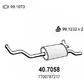 ASSO 40.7058 Einddemper