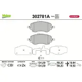 Valeo 302781A Remblokken