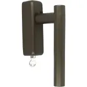 Formani Basics LB7-DKLOCK-O draaikiepgarnituur afsluitbaar - brons