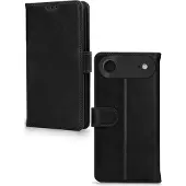 Mobilize Leren Wallet iPhone Air Hoesje Zwart