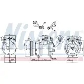 Nissens Compressor airconditioning 890688