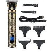 INF Elektrische tondeuse en trimmer in stijlvol retro-design