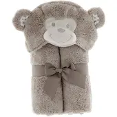 Unique living | badjas plush baby animal 100x75cm monkey
