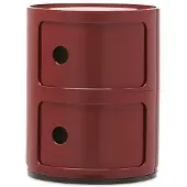 Kartell Componibili New Colors Opbergunit Bordeaux | 2 doors