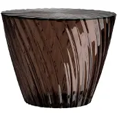 Kartell Sparkle Tafel Smoke Grey