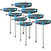 Gedore DT 2142-008 Inbus Haakse schroevendraaierset 2.5 mm, 3 mm, 4 mm, 5 mm, 6 mm, 8 mm, 10 mm 8-delig