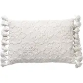 Hoii APHRODITE | sierkussen 40x60 cm | Snow White | wit | | met duurzame kussenvulling