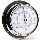 Barigo Sky 85 Barometer Zilver 85 mm