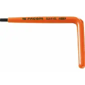 Facom gebogen inbussleutels geisoleerd 3 mm - 83.3AVSE