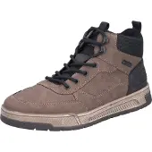 Rieker Veterlaarzen ' 36020 ' taupe / zwart