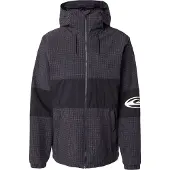 Quiksilver Functionele jas 'HIGH IN TH HOOD' grijs / zwart