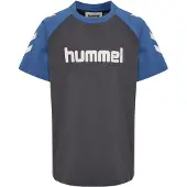 Hummel Functioneel shirt blauw / grijs / wit