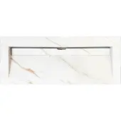 Lambini Designs Quri keramische wastafel 120cm marmer zonder kraangaten