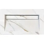 Lambini Designs Quri keramische wastafel 80cm marmer zonder kraangat