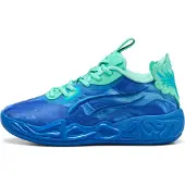 Puma MB.04 Low LaMelo Ball Basketbalschoen JR Blauw | 39